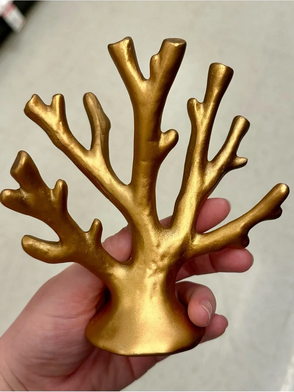 Target Bullseye Playground Summer Ocean Themed Gold Coral Decoration